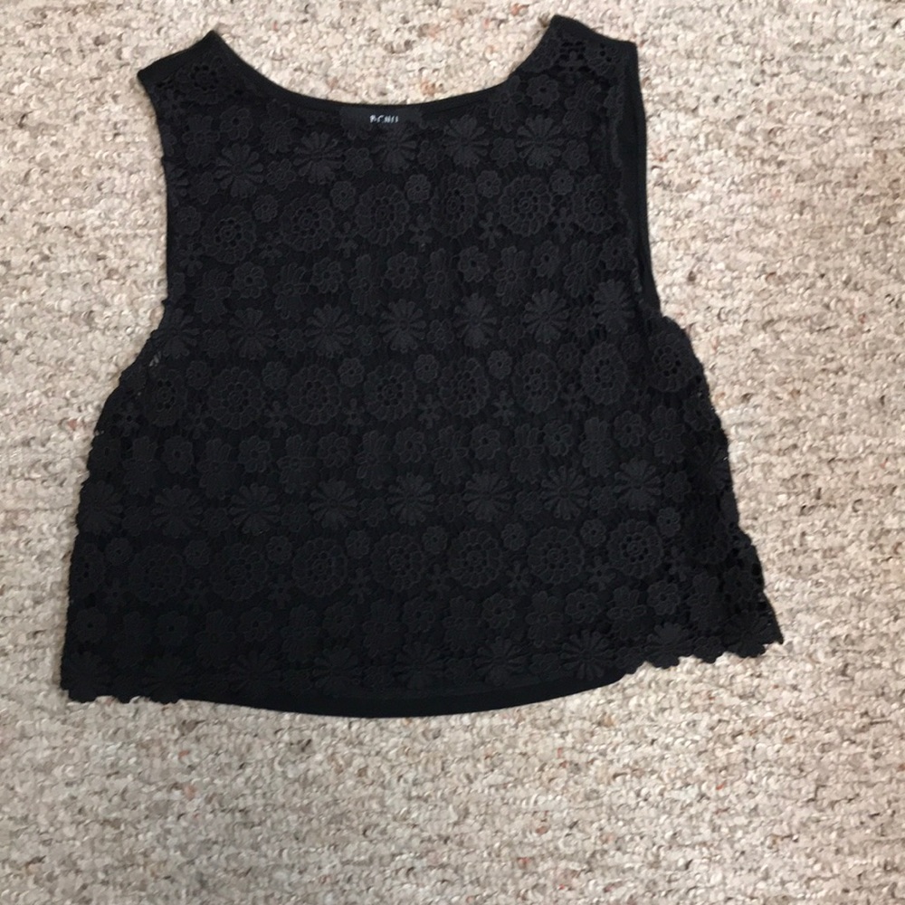 Black Crop Top